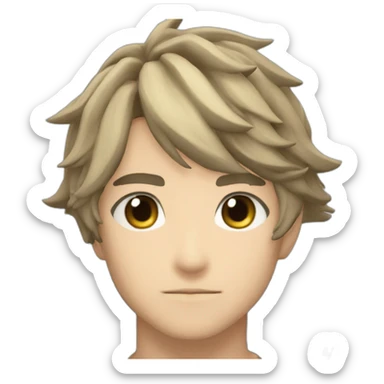 Genshin impact wanderer sticker