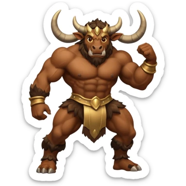 Minotaur sticker