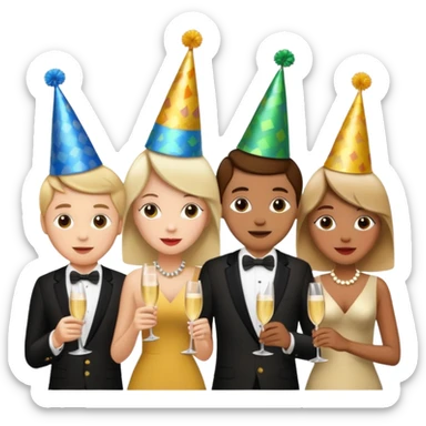 By celebrating festivals and fairs, we learn to share, help, and enjoy with family and friends sticker