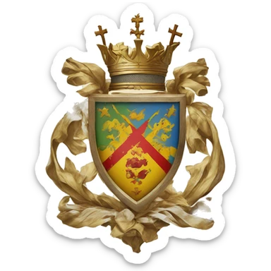 coat of arms of holy sticker