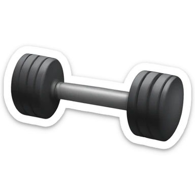 Dumbbell sticker