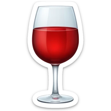 Verre de vin qui se casse  sticker