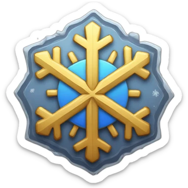 badge, medal, new year, snowflake, pokemon, picture, paint, draw sticker