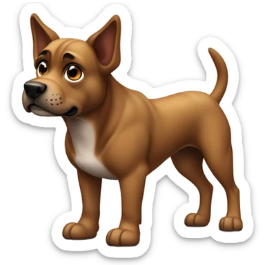 lab rottweiler mix sticker