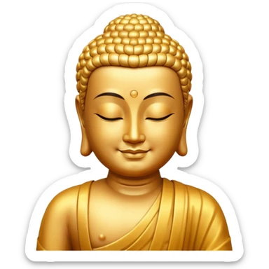 Buddha sticker