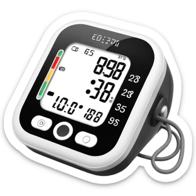 blood pressure monitor sticker