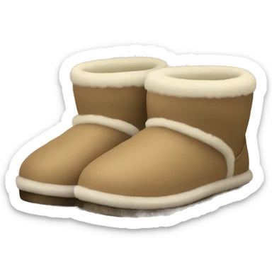 UGG slippers  sticker