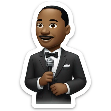 Martin Luther King Jr  sticker
