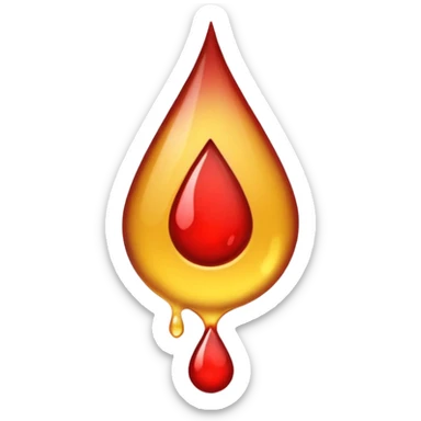 urina com sangue sticker