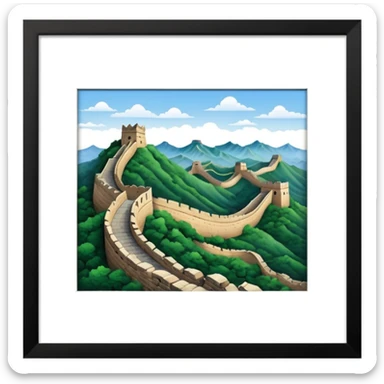 Great wall of china sticker