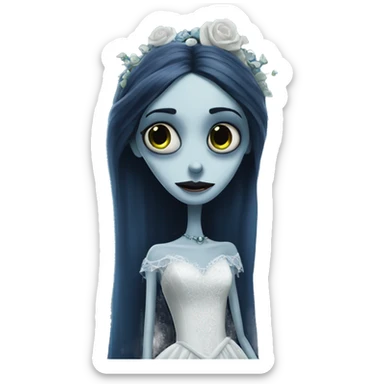 Corpse bride  sticker