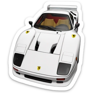Ferrari f40 lm sticker