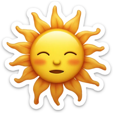 sun sticker