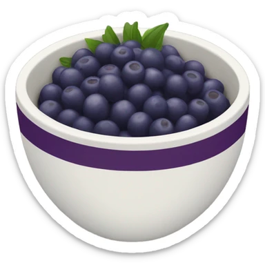 AÇAÍ bowl sticker