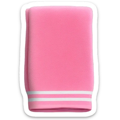 Pink towels sticker