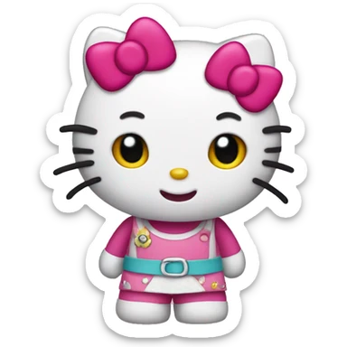 Hello kitty  sticker