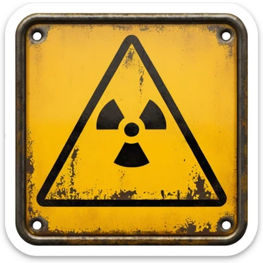 sulfuric acid, hazard sign sticker
