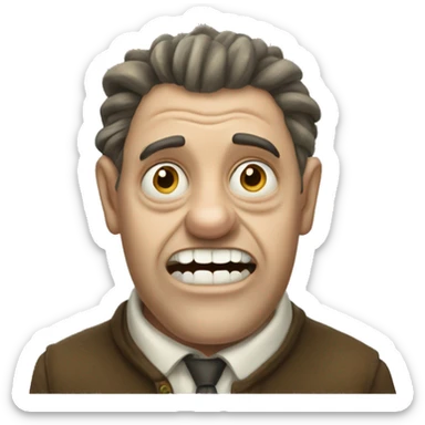 boggart: Shapeshifting creatures that take on the form of a person's worst fear. sticker