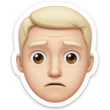 feeling disgusted sticker