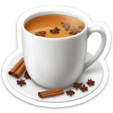 masala tea sticker