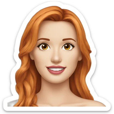 Bella thorne sticker