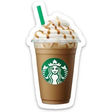 venti iced coffee from starbucks sticker