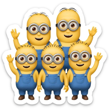 Minions sticker