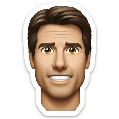 Tom Cruise sticker