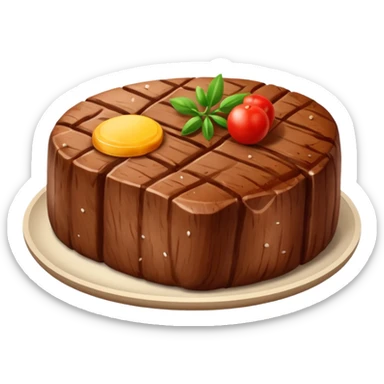 beef steak sticker