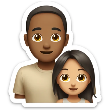 Yong and coco together  sticker