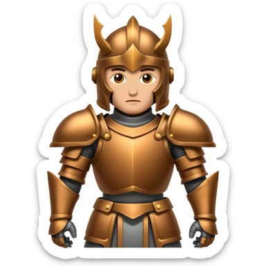 Mega Knight from clash royale sticker