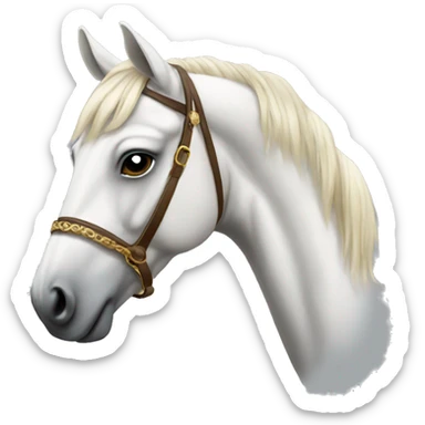 Rich elegant horse  sticker