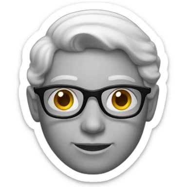 wise young jewish emoji sticker