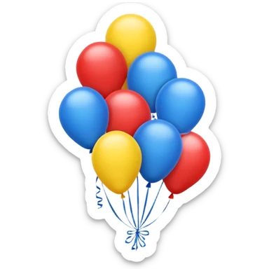 BALLOONS 3  sticker
