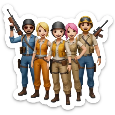 Pubg funny sticker