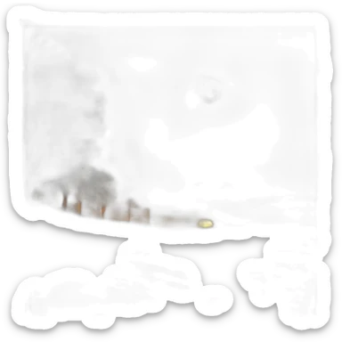 a color pencil sketch of ocean waves northwest school by Christen Dalsgaard, dimmed light, lunar busy street sticker