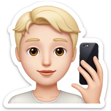 selfie photo sticker