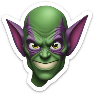 Green goblin, Norman Osborne, Sony Spider-Man sticker