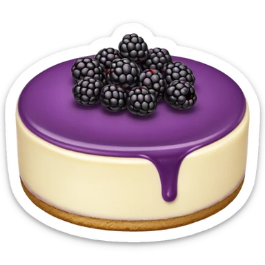 Blackberry cheesecake  sticker