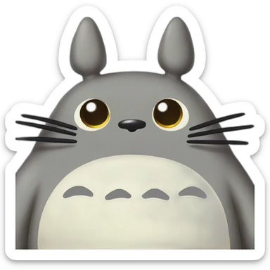 Totoro sticker