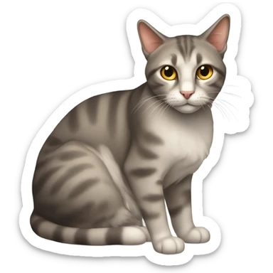 Cat sticker
