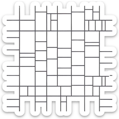 Dark slate concrete floor tile, subtle grid pattern, color #1e293b with slightly lighter highlights, light wear texture, seamless tile pattern, 32x32 pixels sticker