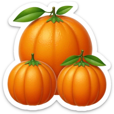 mandarin sticker