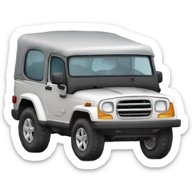 Jeep Avanger 2024 yandan gri sticker