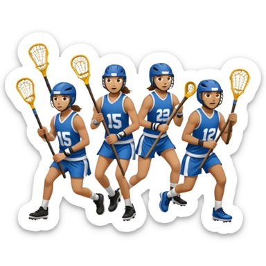 usa lacrosse team sticker