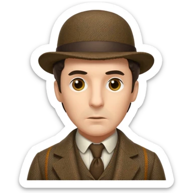 sherlock holmes sticker