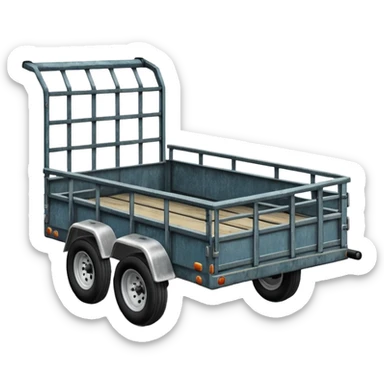 a 12x7 utility trailer sticker