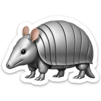 armadillos texas team logo  sticker