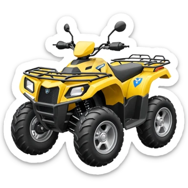 Atv polaris sticker