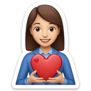 Dona san valentin sticker